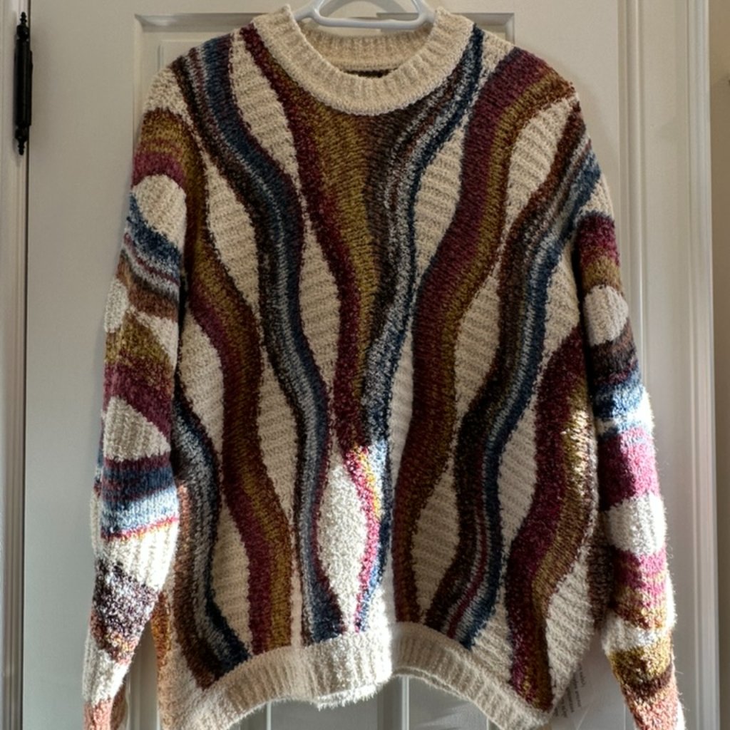 Wavy Lines Sweater